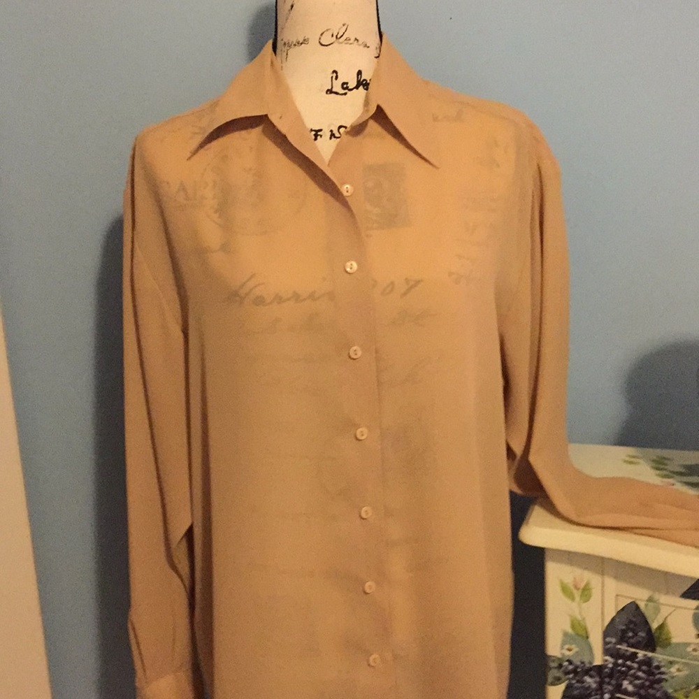 5 for 20.00 Long see through blouse